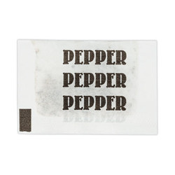 Office Snax® Pepper Packets, 0.1 g Packet, 3,000/Carton OFX15269