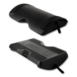 3M™ Foot Rest for Standing Desks, 19.98w x 11.97d x 4.2h, Black FR200B