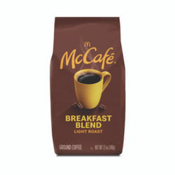 McCafe® Ground Coffee, Breakfast Blend, 12 Oz Bag 5000358164/GN30