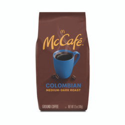 McCafe® Ground Coffee, Colombian, 12 Oz Bag 5000358162/GN46