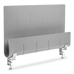 deflecto® Oasis Privacy Panel, 24 x 2.7 x 16.36, Gray 400005