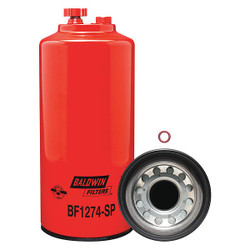 Baldwin Filters Fuel Filter,11-5/8 x 4-21/32 x 11-5/8 In BF1274SPS