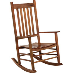 Jackpost Natural Wood Mission Rocking Chair KN-28N
