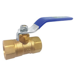 Sim Supply Brass Ball Valve,Inline,FNPT,1/2 in  32J029