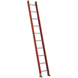 Louisville Straight Ladder,10 ft.,300 lb.,Fg FE3110