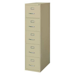 Hirsh Vertical File Cabinet,Putty 17777