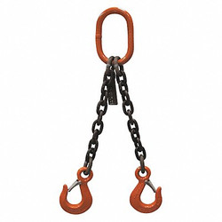 Stren-Flex Chain Sling,9/32 in Size,G100,4 ft L,DOS SF0904G10DOS