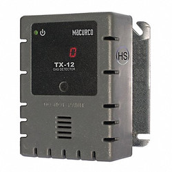 Macurco Fixed Gas Detector,H2S,4-1/2in.Hx4in.W  TX-12-HS