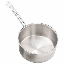 Crestware Sauce Pan w/Cover,1/4 in Dia,SS SSSAU7