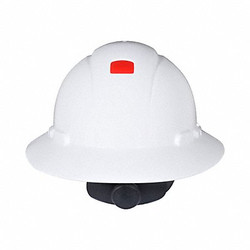 3m Full Brim Hard Hat,Ratchet,14 oz H-801SFR-UV
