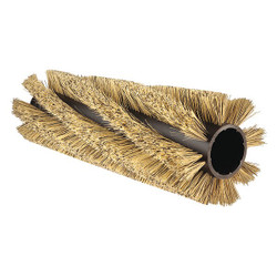 Tennant Floor Machine Brush,14 in Dia,Blk/Beige 54925