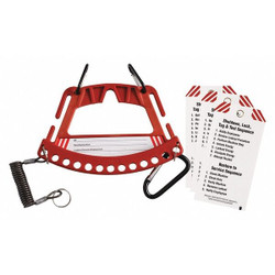 Brady Lockout Station,5-1/4" H x 7-3/4" W 148866