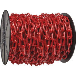 Mr. Chain #8 Red 125 Ft. Plastic Chain 50105