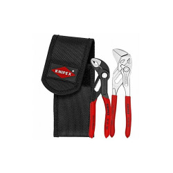 Knipex Plier and Wrench Set,Dipped,2 Pcs 00 20 72 V01
