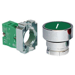 Dayton FlushPushButtonOperator,NonIllum,Grn,1NO 30G240
