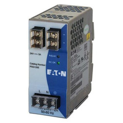 Eaton DC Power Supply,24VDC,5A,50/60 Hz PSG120E