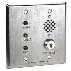 Air Products & Controls Remote Alarm Accessory,4-1/2" L MS-RH/KA/P/A/T