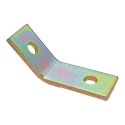 Sim Supply Angle Connector - Open & Closed,Steel  V329-45Y