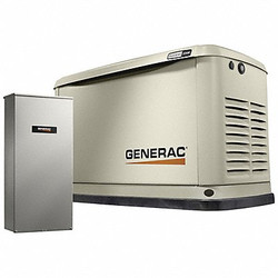 Generac Stdby Gen,1Ã˜NG/LPG,19 kW/81.3 A,CARB  7043