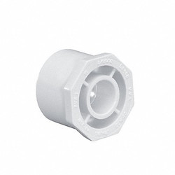 Lasco Fittings Bushing, 1 1/4 x 1 in, Schedule 40,White 437168BC