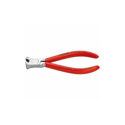 Knipex End Cutting Pliers,5-1/8in.L.,Red 69 03 130