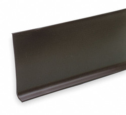Sim Supply Wall Base Molding,  Brown, 720 In. L  2RRX1