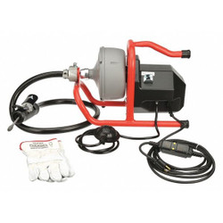 Ridgid Drain Cleaning Machine,Automatic,320 RPM K-40AF