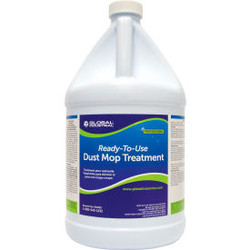 Global Industrial Dust Mop Treatment, RTU, 1 Gallon Bottle, 4/Case