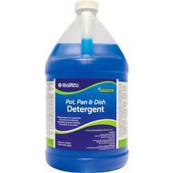 Global Industrial Pot Pan & Dish Detergent 1 Gallon Bottle 4/Case