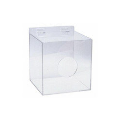 Brady Eyewear Dispenser, Clear, Acrylic DPE
