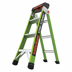 Little Giant Ladders Multipurpose Ladder,Extended 6 ft. 10" H 13470-001