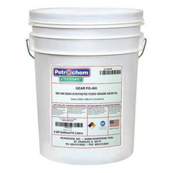 Petrochem Gear Oil,GEAR ,Drum ,5 gal FOODSAFE GEAR FG-460-005