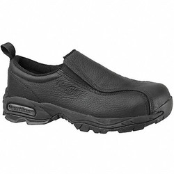 Nautilus Safety Footwear Loafer Shoe,W,9 1/2,Black,PR  N1631 SZ: 9.5W