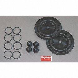 Dayton Diaphragm Pump Repair Kit,TPV,For 6PY36 6PY60