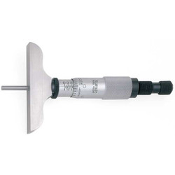 Starrett Depth Micrometer,0-3 In,2-1/2 Base,3 Rod 440Z-3L