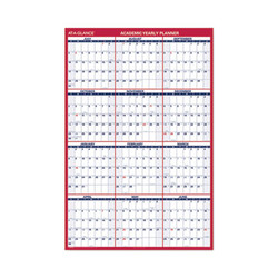 AT-A-GLANCE® CALENDAR,XL ERASABLE,RD PM36AP28