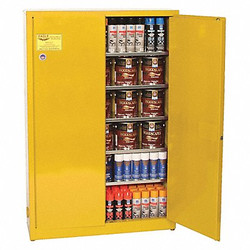 Eagle Mfg Flammable Liquid Safety Cabinet,Yellow  YPI77X
