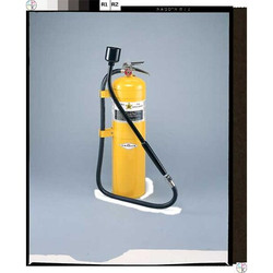 Amerex Fire Extinguisher,Steel,Yellow,D B570