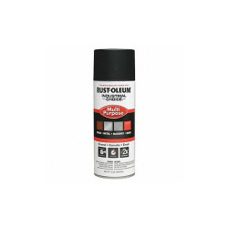 Rust-Oleum Spray Paint,Black,12 oz. 1678830