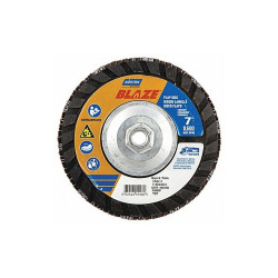 Norton Abrasives Fiber Disc,7 in Dia,5/8in Arbor,40 Grit 66254461066