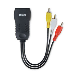 RCA® RCA Composite Adapter, Black DHCOMEV