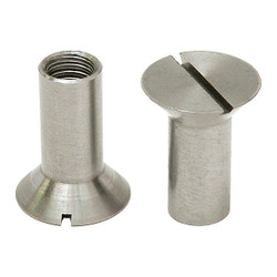 Manufacturer Varies Barrel Bolt,1"L,18-8SS,5/16"-18,PK5 Z5040