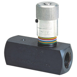 Parker Flow Control Valve,Steel,3/4-14,25 GPM F1200S