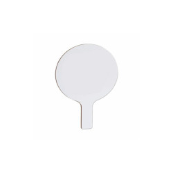 Flipside Dry Erase Paddle, 9" x 5", White Surface, 12/Pack 10036