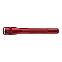 Mini Maglite LED Flashlight, 2 AA, 69 Lumens, Red