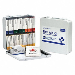 First Aid Only FirstAidKit w/House,169pcs,2 5/8x9",WHT 242-AN