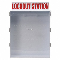 Brady Lockout Station,Unfilled,Red/White  50996