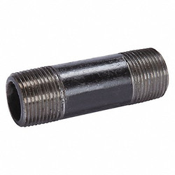 Sim Supply Black Pipe Nipple,Threaded,1-1/4x9 In  40713