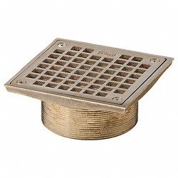Jay R. Smith Manufacturing Floor Drain Strainer,Square,6In B06NB