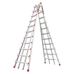 Little Giant Ladders Telescoping Step Ladder,21 ft,IA,Alum 10121